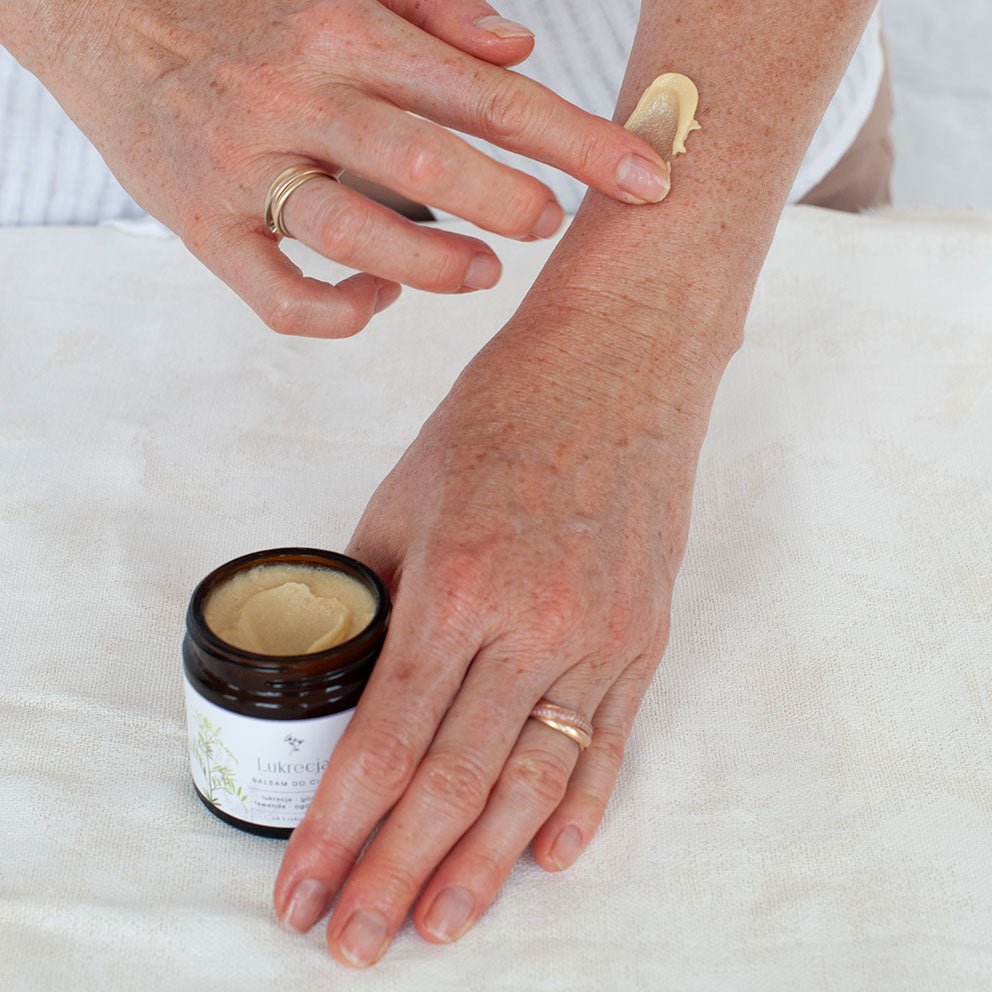 Lukrecja – balsam do ciała